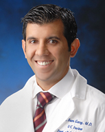 Dr. Sumit “Sam” Garg, medical director of UC Irvine’s Gavin Herbert Eye Institute