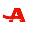 AARP logo red a on white background