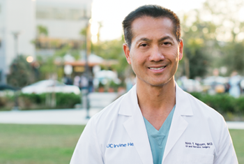 Dr. Ninh Nguyen, chief of the Division of Gastrointestinal Surgery and vice chair of the Department of Surgery